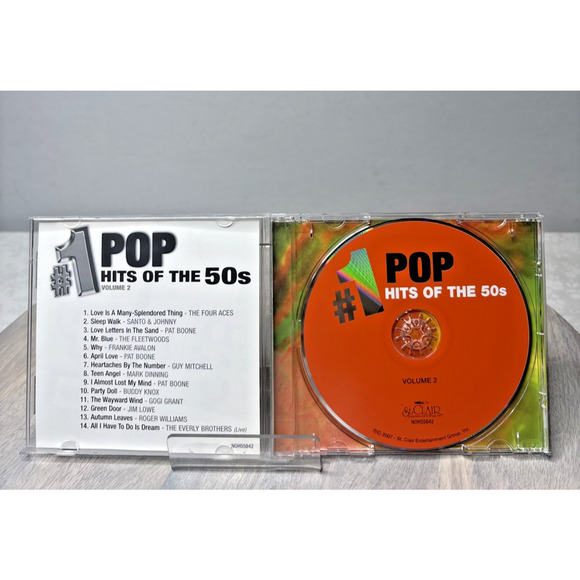 #1 Pop Hits of the 50s Vol. 2 CD – 14 Chart-Topping Classics - Picture 3 of 5